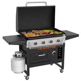 36" Griddle Pizza Oven Airfryer Combo