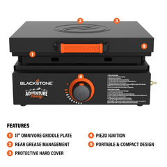 Adventure Ready 17” Tabletop Griddle
