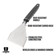 Iron Forged Angled Scraper