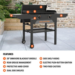 Original 28” Griddle with Hard Cover